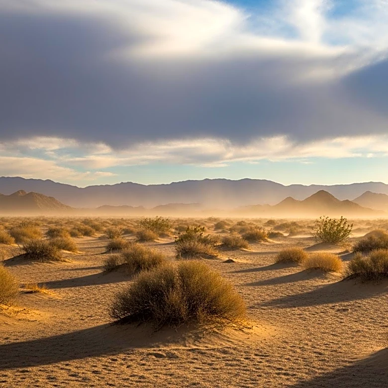 Strong Winds Expected in Mojave Desert Region