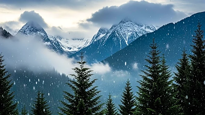 Mountain Snow and Rain Showers Expected in Colorado