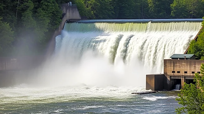 Naute Dam Overflows, Controlled Water Releases Begin