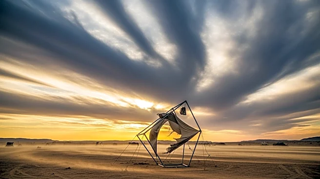Violent Winds Disrupt Coachella Festival in Indio