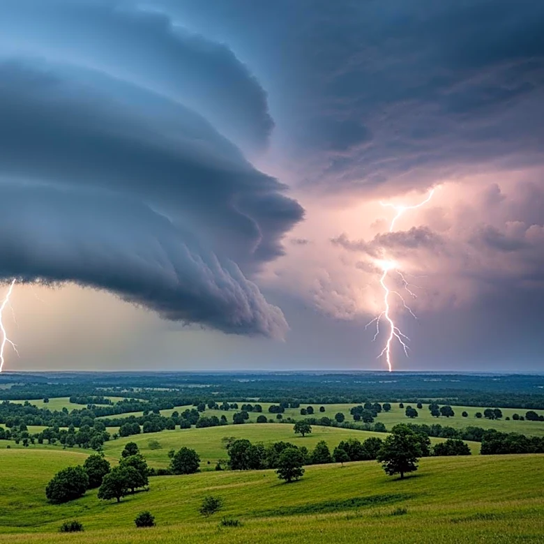 Scattered Thunderstorms Expected in Southeast Texas on Sunday
