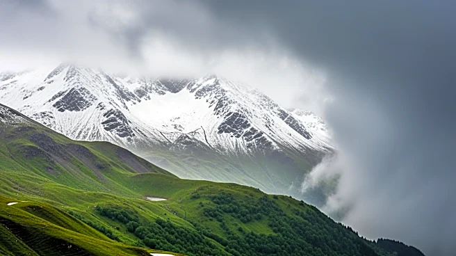Storm brings snow to Sierra and rain.
