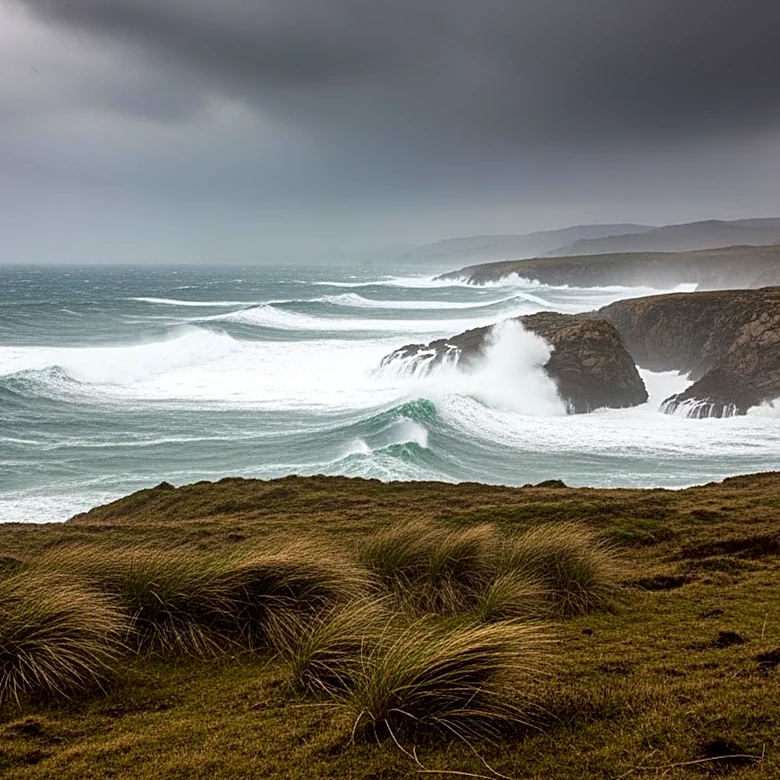 Atlantic Nor'easter Brings Heavy Rain and Wind to Northeast