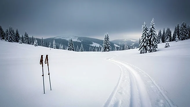 Snowfall challenges Kirkwood skiers.