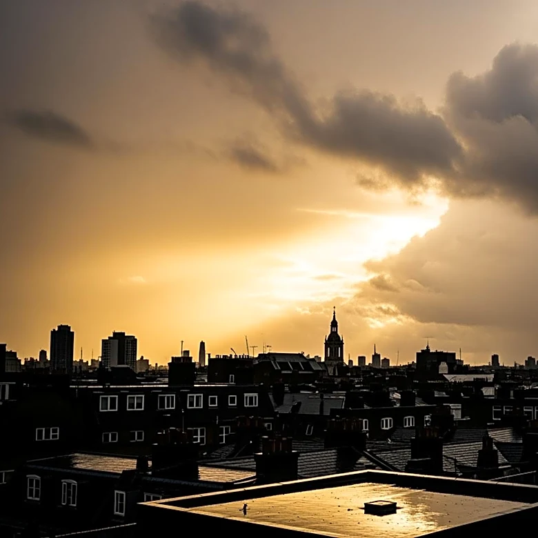 London Faces Unseasonably Warm Weather with Potential Rain