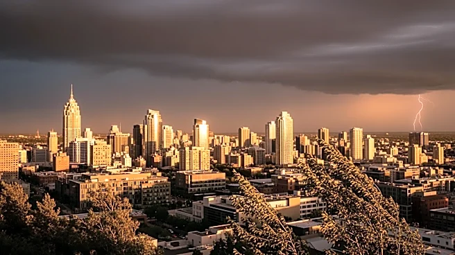 Detroit Faces Warm Breezy Day with Late Strong Storms