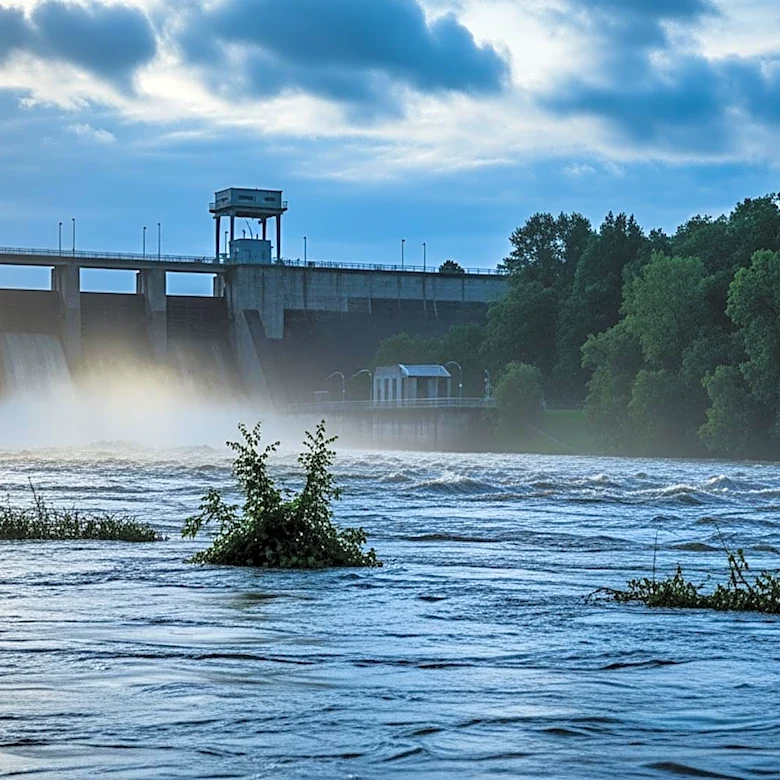 Flooding Risk Intensifies Near Cheboygan Dam