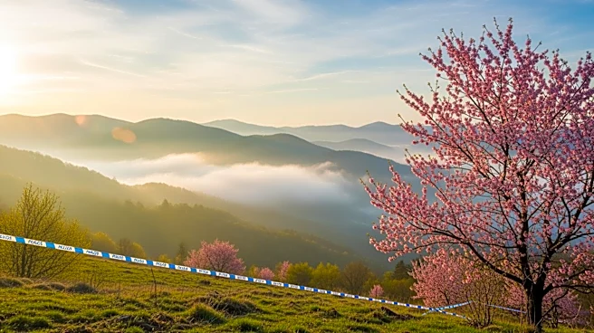 Weather Update: Appalachian Spring Blooms with Mild Temperatures