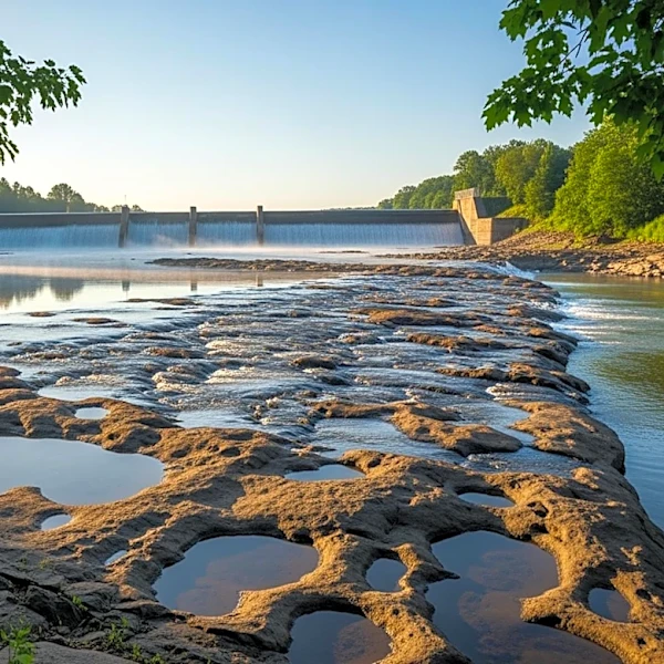 Water Receding at Big Falls Dam, Flash Flood Warning Expires in Waupaca County