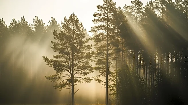 Smoky Conditions in Southeastern North Carolina Due to South Carolina Wildfire