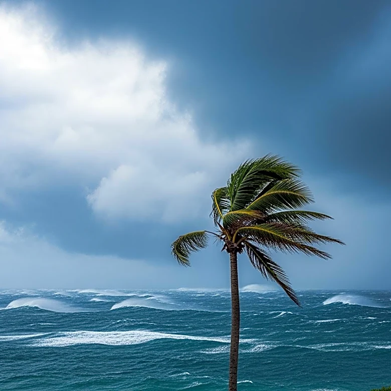 Super Typhoon Sinlaku Strikes Northern Mariana Islands with Ferocious Winds
