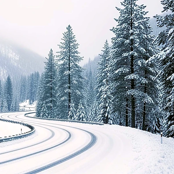 Snowfall Causes Closure on I-70 Near Vail Pass Summit