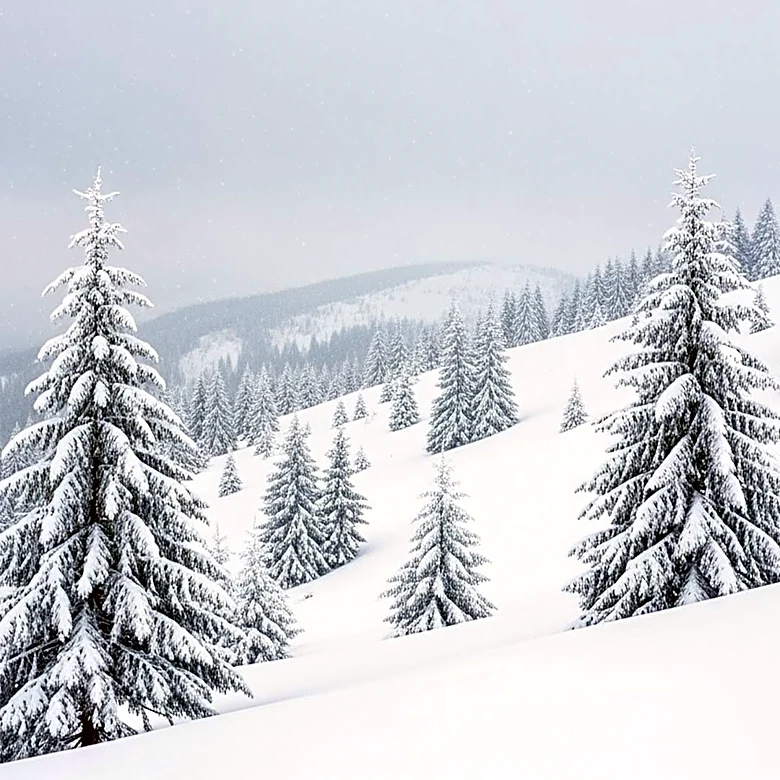 Snowstorm Brings Fresh Snow to Colorado Mountains