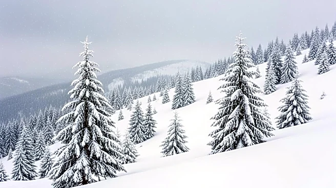 Snowstorm Brings Fresh Snow to Colorado Mountains