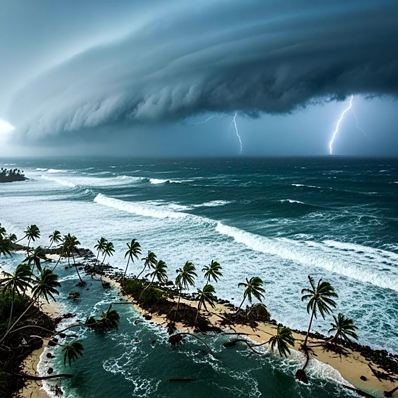 Super Typhoon Sinlaku Devastates Northern Mariana Islands