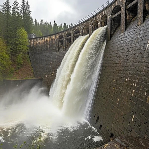 Flooding Strains Dams in Northern Michigan Amid Snowmelt and Rain