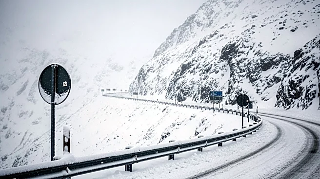Snowfall Closes Westbound I-70 Near Vail Pass Summit