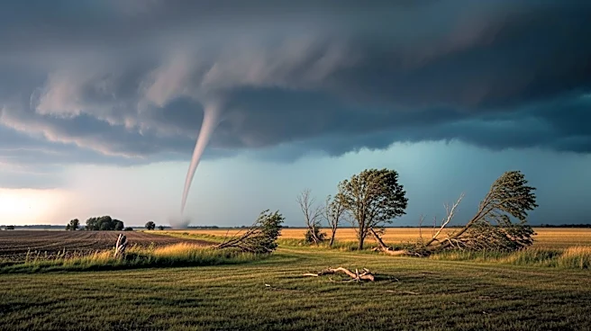Tornado Strikes Rural Midwest, Causing Damage