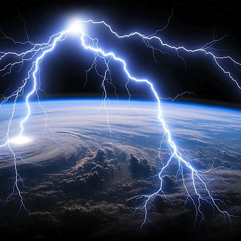 NASA Astronauts Capture Rare Lightning Storms from Space Station