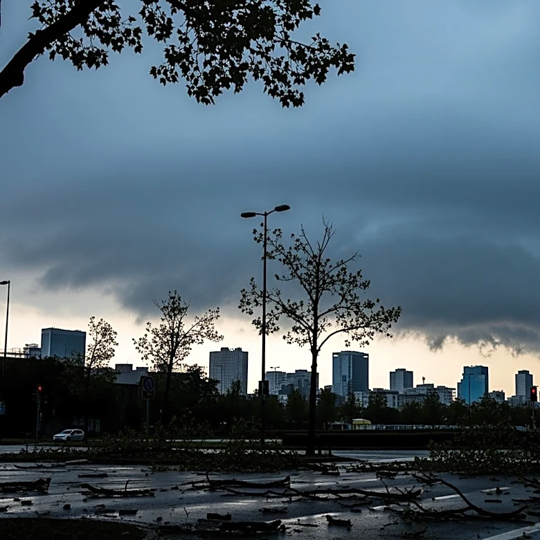 Severe Storms Cause Damage in Chicago's West Side