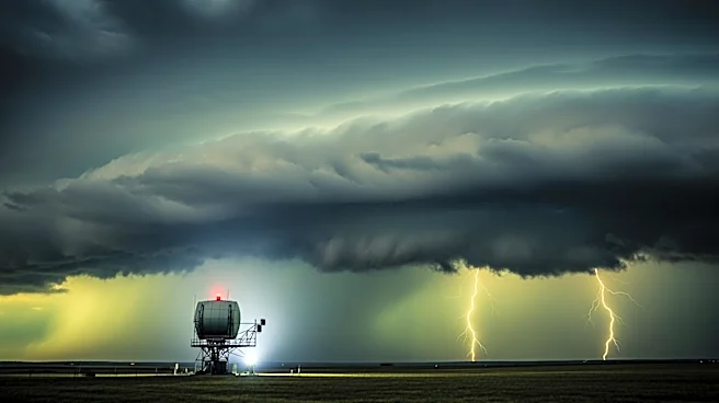 Severe Storms and Tornado Warnings in the Plains and Midwest