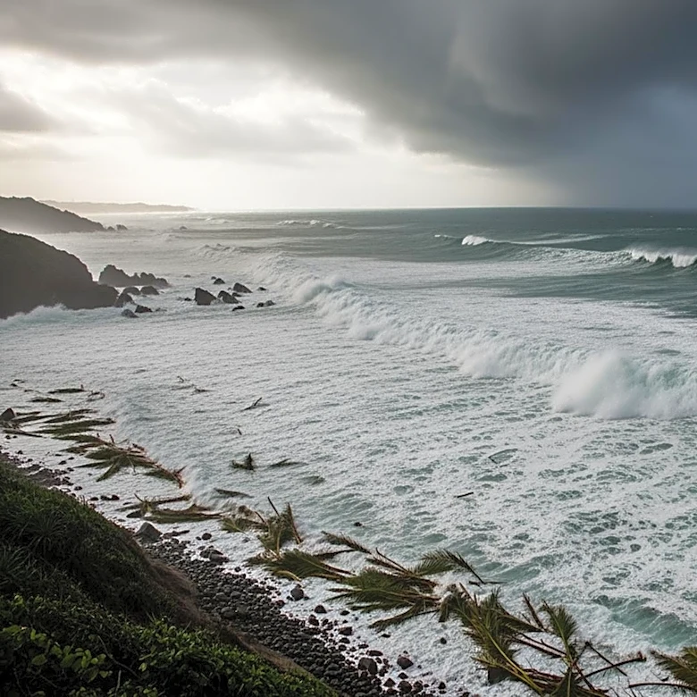 Super Typhoon Sinlaku Causes Destruction in Northern Mariana Islands