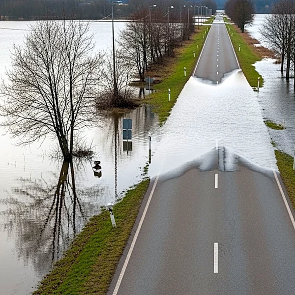 Flooding Causes Road Closures in Metro Detroit
