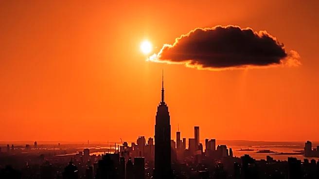 Record Heat and Isolated Storms Hit New York City