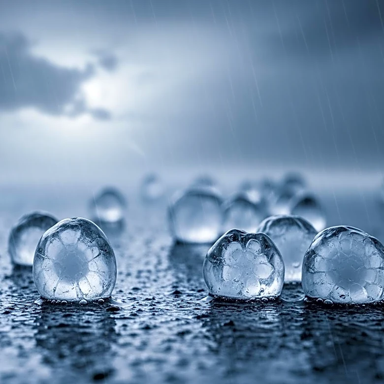 Severe Thunderstorms Bring Large Hail to North Texas