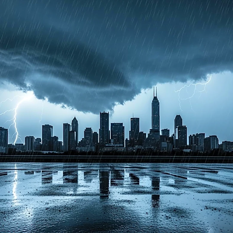 Chicago Breaks 77-Year Rainfall Record Amid Storms