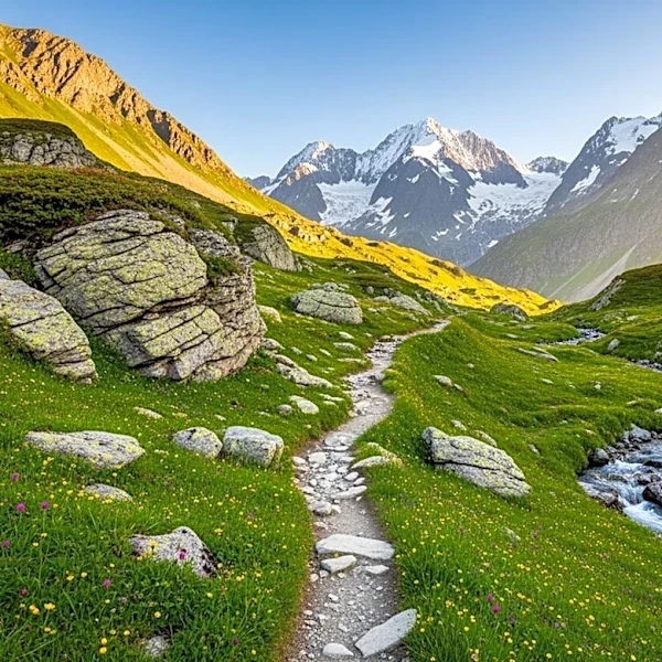 Summer Hiking Adventures in the Swiss Alps: Valais Region Offers Thrills and Scenic Views