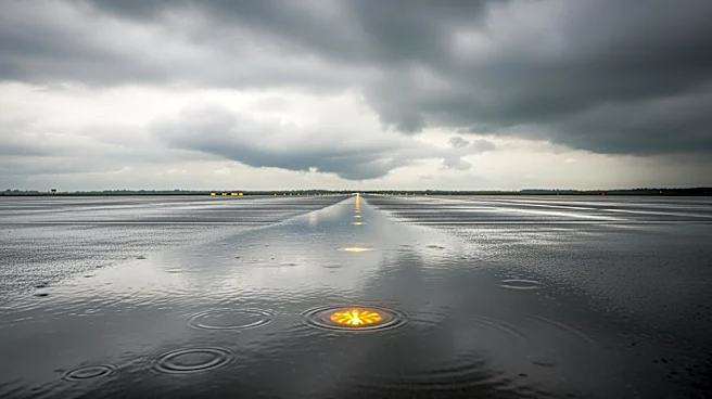 Flooding at Chicago's O'Hare Airport as Heavy Rain Hits