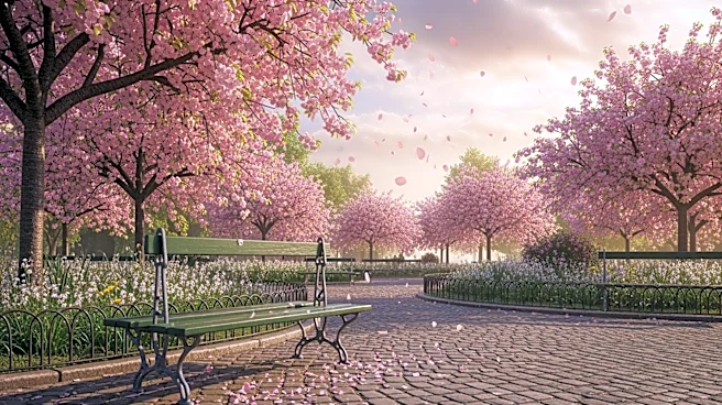 Spring Weather Patterns Bring Seasonal Changes to Paris