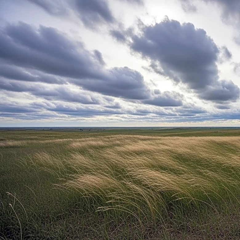 Windy Conditions and Cloud Cover in Choteau, MT