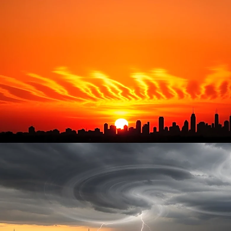 NYC Heat Builds as Midwest Faces Bigger Storm Threat