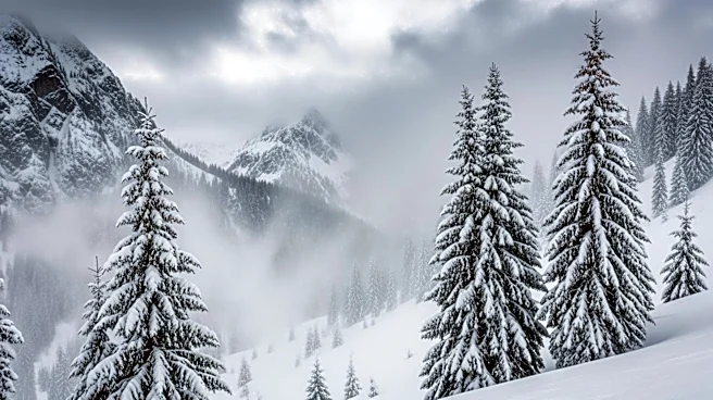 Winter Storm Warning for Oregon Cascades: Heavy Snow and Gusty Winds