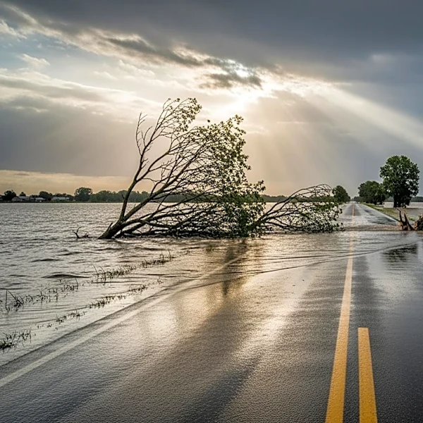 Severe Storms Cause Flooding and Wind Damage Across Illinois