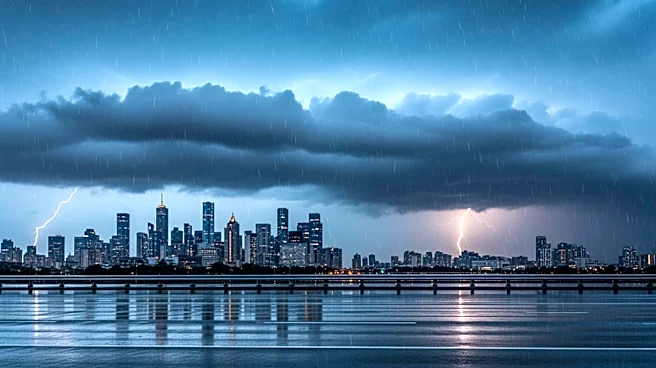 Persistent Showers and Storms in Detroit Area