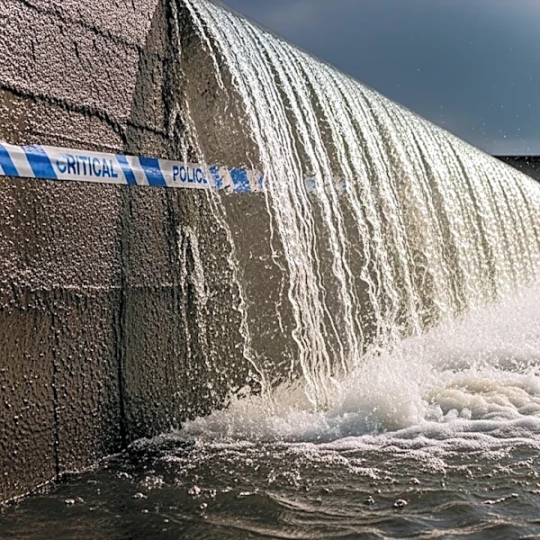 Flooding Threatens Hesperia Dam in Western Michigan
