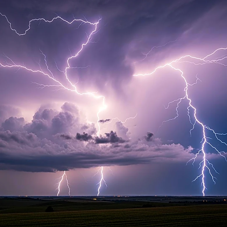 Severe Thunderstorm Risk Extends Across Midwest and Northeast