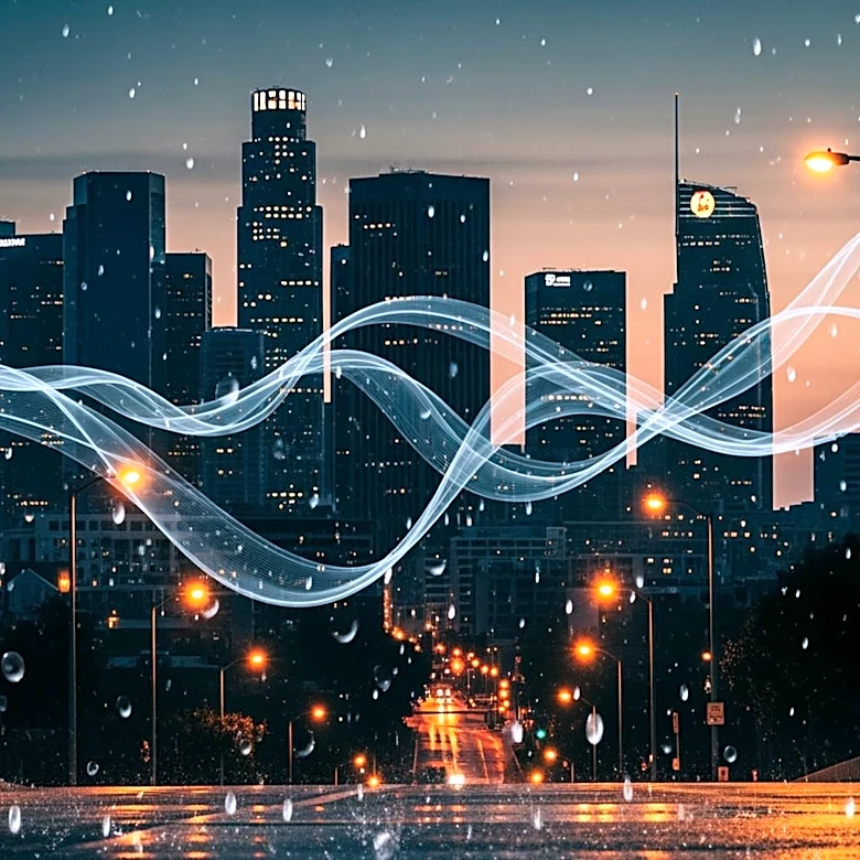 Los Angeles Prepares for Gusty Santa Ana Winds and Light Rain