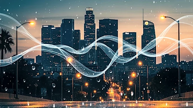 Los Angeles Prepares for Gusty Santa Ana Winds and Light Rain