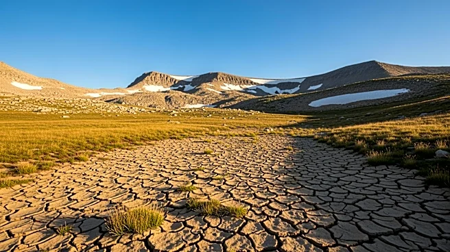 Extreme Drought and Low Snowpack in Colorado Mountains