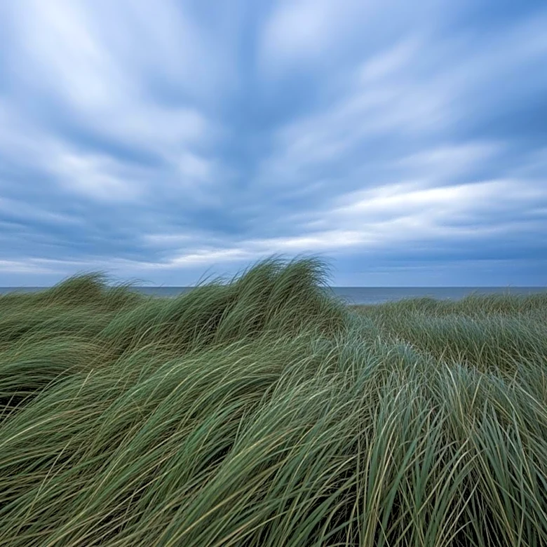Cloudy Skies and Gusty Winds in Southern California