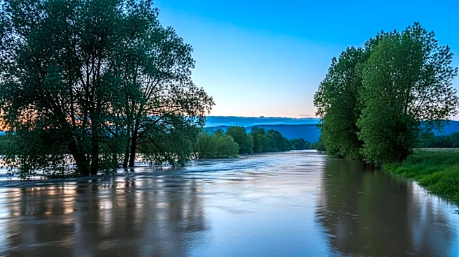 Des Plaines River Flood Warning for Chicago Suburbs