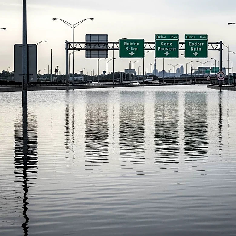 Severe Flooding in Milwaukee Traps Motorists, Closes Highways