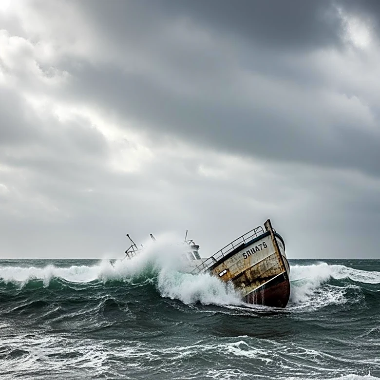 Overturned Vessel Spotted Near Saipan Amid Typhoon Sinlaku Search