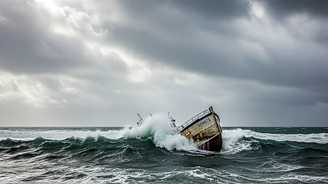 Overturned Vessel Spotted Near Saipan Amid Typhoon Sinlaku Search