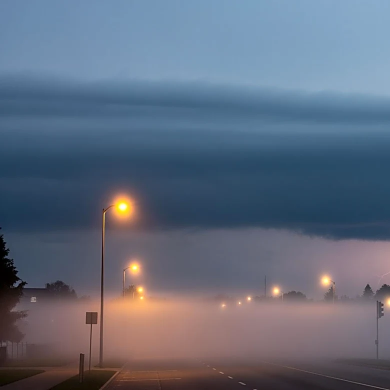Foggy Start and Overnight Storms Expected in Detroit Area