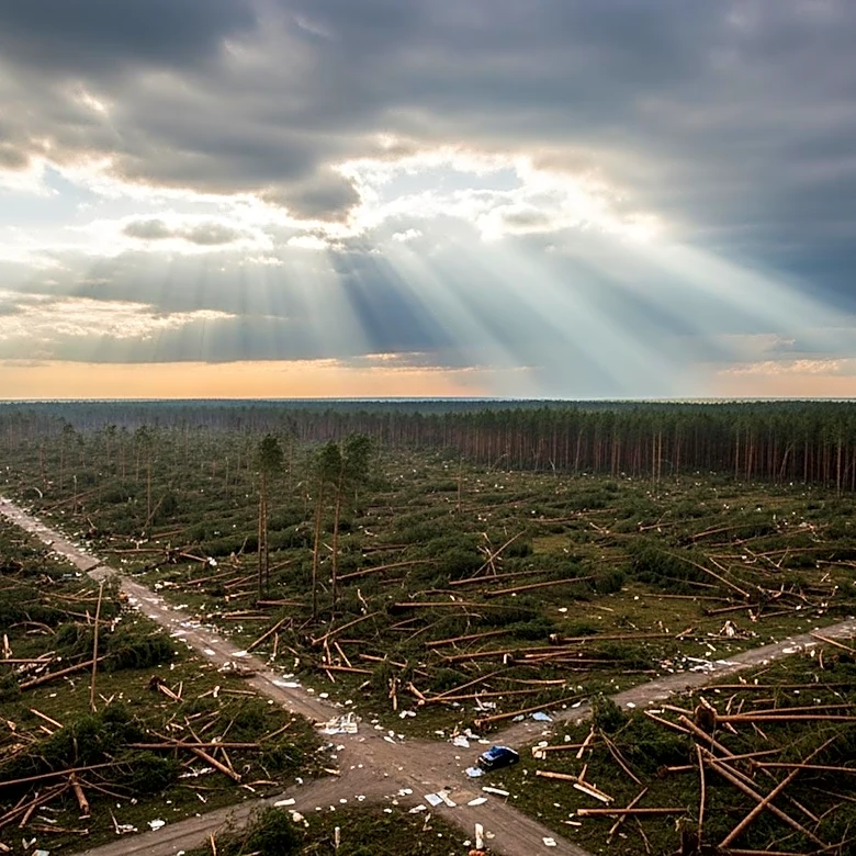 EF-3 Tornado Causes Significant Damage in Marathon County, Wisconsin